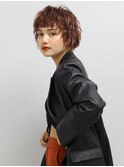 グランジショート/無造作[新宿/新宿駅/白髪ぼかし]