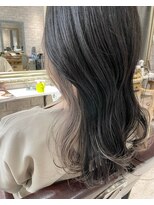 アクト 仙川店(ACT)&nbsp;ミルクティーグレージュ×グレージュ　インナーカラー