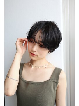 アレンヘアー 九条店(ALLEN hair) ナチュラルショート_くびれヘア_髪質改善