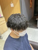 ゼスト 吉祥寺店(ZEST)&nbsp;均一性のある綺麗なツイストパーマ　島田優斗