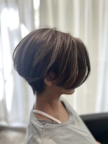 ツムグ 代官山店(TUMUGU) 30代40代50代大人可愛い大人ショートボブ白髪ぼかしハイライト