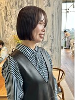 ブローチ 表参道(broocH)&nbsp;ボブ/ミニボブ /大人ボブ/ぱつっとボブ/表参道/青山