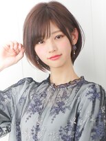 ルエ(rue)&nbsp;大人可愛い20代30代40代小顔ウルフレイヤーボブ丸みショートボブ