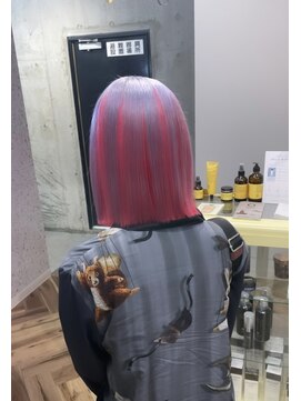ラニヘアサロン(lani hair salon) アンブレラカラー/デザインカラー/ハイトーン/インナーカラー