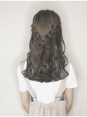 【JLB・yuko】ハーフアップリボン