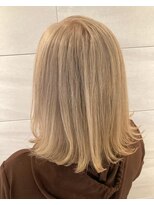 リー 京橋(Lee)&nbsp;【Lee京橋】ボブ×ハイトーンベージュ