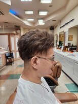 アポロカットステージ 相模大野店&nbsp;アップバング/ツーブロックマッシュ<理容室>[メンズ/相模大野]