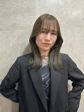 ヘアーデザイン アルエ(HAIR×design ARUE) dark Olive beige
