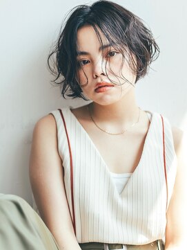 フィルムス 表参道(FILMS) ココアベージュ/黒髪/クラゲヘアー/オリーブグレー/ボブ/表参道