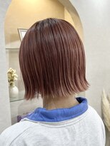 カラークチュール(Color Couture)&nbsp;ショコラアッシュ/ストレートパーマ/ふんわりカール/色っぽボブ