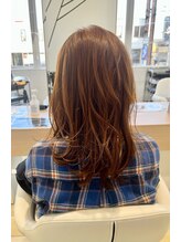 ヘアークラフト アニー 南郷18丁目店(HAIR CRAFT Annie) レイヤースタイル×ベージュカラー