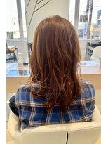 ヘアークラフト アニー 南郷18丁目店(HAIR CRAFT Annie) レイヤースタイル×ベージュカラー