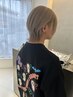 【ファイバープレックスブリーチ】外国人風ダブルカラー＋カット