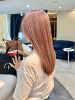 エアー 青山(AIR)&nbsp;ペールピンクハイトーンカラーブリーチカラー