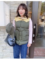 ドルセプラタ(Dulce plata)&nbsp;透明感アッシュベージュ艶カラー×ナチュラル小顔くびれミディ