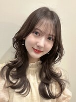 ユニコ(unico)&nbsp;韓国風/レイヤー/小顔/前髪カット/髪質改善/グレージュ/透明感