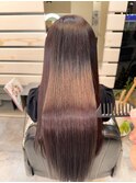 ツヤ髪ストレート 髪質改善