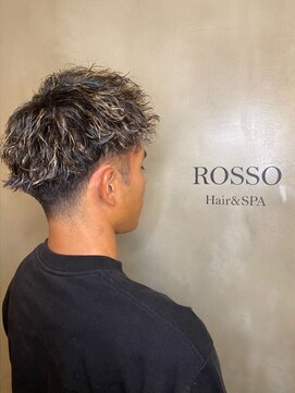 ロッソ 浦添店(Rosso) ハイライト&ツイストスパイラル