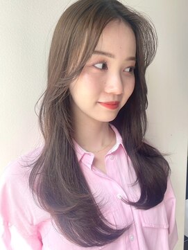 ケーツー エソラ池袋店(K-two) ざくざくロングレイヤーカット*顔周りレイヤー*くびれヘア3