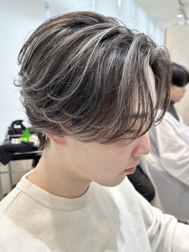 オーシャントーキョー 渋谷神南(OCEAN TOKYO) ハイライトセンターパートニュアンスリバースパーマ