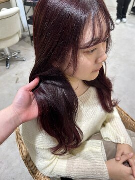 ココルアナ(coco luana) ブリーチ、ハイトーン、ケアブリーチ、韓国、前髪カット