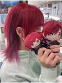 にじさんじ ローレン ケアブリーチ ボルドー ウルフカット
