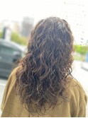 ロング×スパイラルパーマ