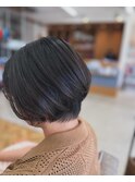 前下がりグラデーションボブ