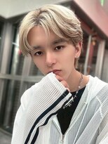 ワンズナゴヤ 名古屋栄店(ONE's NAGOYA) スペインカールスパイキーショートブルーブラックフェザーパーマ