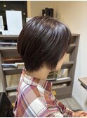 ナチュラルショート　マットピンク