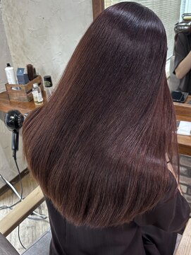 シュリット(schritt) 暗めカラーショコラベージュバイオレットブラウン渋谷mustuki