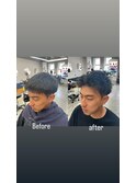 ショート無造作パーマ