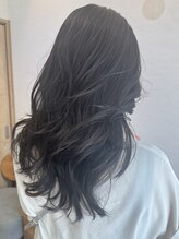 はな(hana) レイヤーカット　顔周りカット　髪質改善　透明感カラー