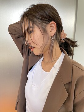 サイン 渋谷(SIGN) 20代30代トレンドなレイヤーカットハッシュカットレイヤーボブ