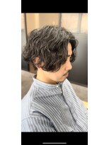 トッカ(tocca)&nbsp;センターパート/スパイラルパーマ/無造作/大人ヘア/色気