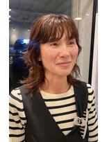 ヘアーサロン アンズ(HAIR SALON an’s)&nbsp;癖活かしたウルフ