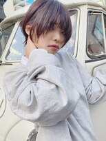 ノールート(No√)&nbsp;ウルフショート/ハッシュカット/ラベンダー/ボーイッシュ/大須