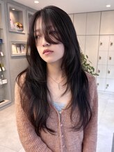 シエル バイ ケンジ 登戸 生田(CIEL by KENJE) ハッシュカット/チョコレートブラウン/10代20代レイヤーカット