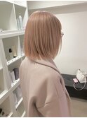 ボブ、ショートボブ、ショートヘアー髪質改善縮毛矯正白髪染め◎