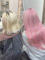 アンク クロス 池袋北口店(ANKHCROSS)&nbsp;地毛のお色にあわせてエクステも染めています♪