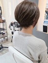 ウィル あべの店(WiLL)&nbsp;イメチェン丸みショートナチュラルボブ30代40代50代田嶋39