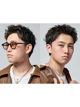 <大人men'sの身だしなみ◎>眉毛×メンズカット×メンズパーマで“清潔感を底上げ”[円町/学割U24]<理容室>