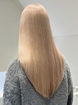 ラック 表参道(LUCK) ミルクティーベージュ/ケアブリーチ/ブリーチ/表参道/原宿