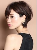 ショートボブ/前髪長め/小顔ショート/30代/40代/50代