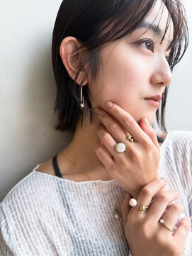 サークル(circle) 大人可愛い20代30代40代50代小顔ショートボブナチュラルショート