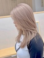 トト 船橋店(toto.)&nbsp;◇ココアブラウンボルドーミディアムレイヤーウルフカット[船橋]