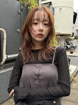 ヒュエ 表参道(Hue) レイヤーカット/フェイスレイヤー/顔まわり/髪質改善/._.