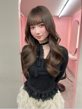 リッカ(LICCA)の写真/韓国風/くびれヘア/レイヤーカット/ヨシンモリ…お任せ下さい！ロングヘアも韓国風レイヤーでイメチェン☆