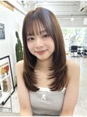 レイヤーカット/ミディアムヘア