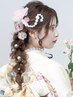 成人式着付け+ヘアセット